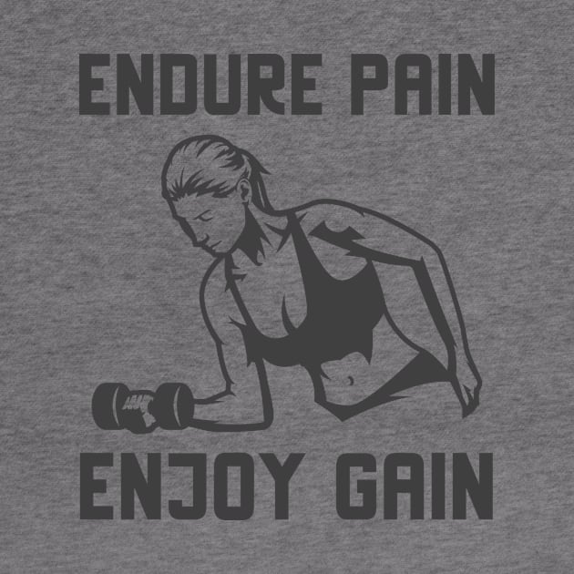 Endure Pain Enjoy Gain by Jitesh Kundra